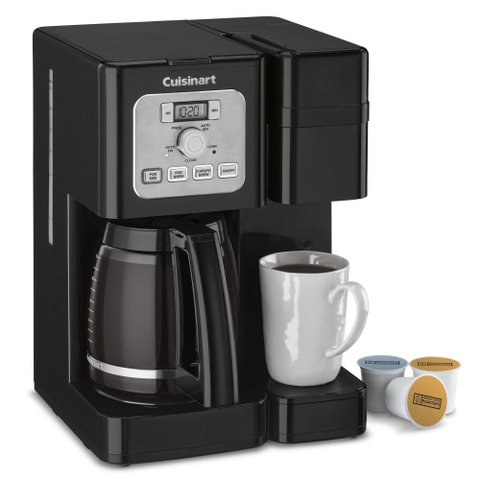 Cuisinart Cafeteira Coffee Center Brew Basics 12 Xícaras, Preto/prata