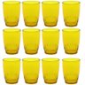 Kit 12 Copos Crippa 300ml Plástico Amarelo Água Suco Refrigerante Escolar Lanche  - 1