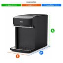 Ver imagem 4 de Bebedouro Purificador de Água Mineralle Digital Touch Compressor Preto EPC08P 220V - Eos
