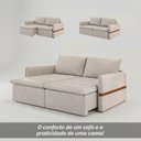 Ver imagem 6 de Sofá Retrátil 4 Lugares Ibitipoca