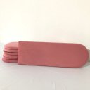Ver imagem 1 de Cabeceira Modulada Estofada Adesiva Nuvem 1 Módulo 60x20cm Rosa