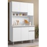 Armário de Cozinha Kit Márcia Branco Ajl - 1