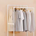 Ver imagem 6 de Arara Sapateira C/ Rodas Cabideiro de Roupas Sapatos Branco