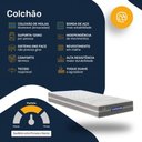 Ver imagem 7 de Cama Box + Colchão Gazin de Molas Ensacadas One Face Air Up + Auxiliar de Espuma Solteiro 88 cm