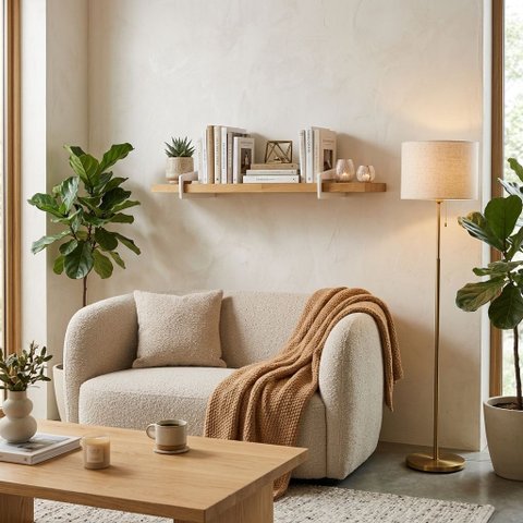2 Suportes Invertidos para Prateleiras Acabamento Aço Vazado Mão Francesa Design Moderno