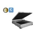 Ver imagem 1 de Cama Box Baú Casal 138 Bello Box - Suede Cinza