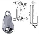 Ver imagem 2 de Tubo Cabideiro Oval Arara para Guarda Roupas P M G Gg Xg:95cm