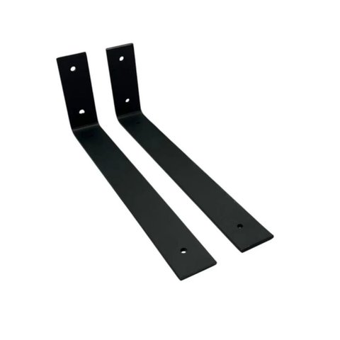 Kit 2 Suportes Mão Francesa em Metal para Prateleira 19X10cm (Cxa) Espessura 3mm