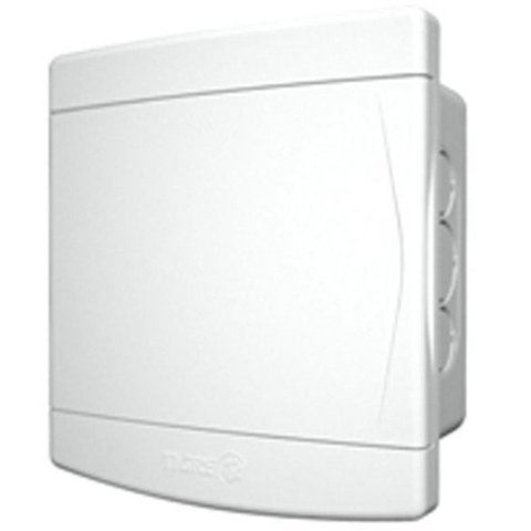 Quadro de Distribuição Embutir para 18/24 Disjuntores sem Barramento Porta Branca - 33.04.700.2 - Ti