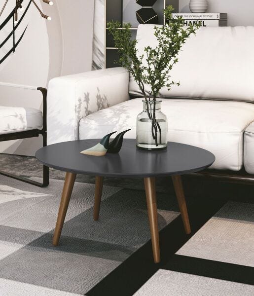 Mesa de Centro Grace Preto - Edn Móveis - 2