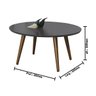 Mesa de Centro Grace Preto - Edn Móveis - 5