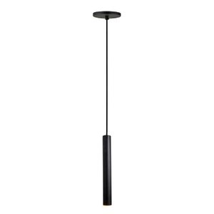 Pendente Tubo Palito 30cm - Preto