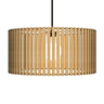 Luminária Pendente Berlim Modelo Ripado -:MDF CRU - 3
