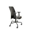 Ver imagem 1 de Cadeira de Escritório Esteirinha Diretor Reclinavel Luxo Braco com Regulagem Courvin