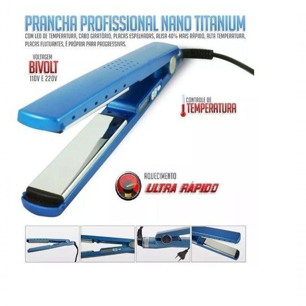 Prancha Alisadora Nano Titanium B Liss 450 Graus F - 2