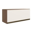 Ver imagem 1 de Armario Aereo Basc Mdf 70 Cm Kali 16339 Carvalho Toq Off White Cetim Nicioli