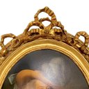 Ver imagem 6 de Quadro Decorativo Clássico com Moldura Entalhada Estilo Rococó 138x97x05cm