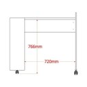 Ver imagem 6 de Mesa em L para Escritório Alessa Branco