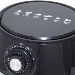 Fritadeira AirFryer Sem Óleo 4,5 Litros Panela Elétrica 1400W Timer Preta Amvox Arf 1245 - 4