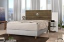 Ver imagem 2 de Cabeceira Box Casal Acapulco Jequitibá com Off White - JeA Móveis
