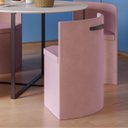 Ver imagem 3 de Conj. Compacto Sala de Jantar Pixel - Mesa Redonda C/ 4 Cadeiras Estofadas