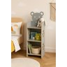 Mesa de Cabeceira Infantil Prateleira de Urso Brinquedoteca:gianduia - 3