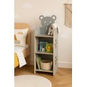 Ver imagem 3 de Mesa de Cabeceira Infantil Prateleira de Urso Brinquedoteca:gianduia