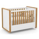 Ver imagem 2 de Berço Americano Tutto New Branco Soft-Freijó e Colchão Baby Physical - Matic Móveis Branco Soft-