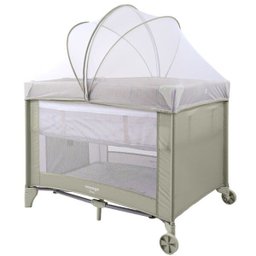 Berço de Bebê Portátil com Mosquiteiro Compacto para Viagem Sleep Voyage Bege - 1 Berço de Bebê Portátil com Mosquiteiro Compacto para Viagem Sleep Voyage Bege - 1