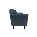 Ver imagem 5 de Kit Namoradeira + 1 Poltrona Decorativa Dália Bouclé Cinza