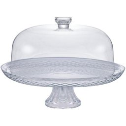 Boleira com Pé e Tampa de Vidro - 5