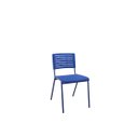 Ver imagem 5 de Kit 04 Cadeiras e 01 Mesa Multiuso Niala Plaxmetal Nr17 Azul
