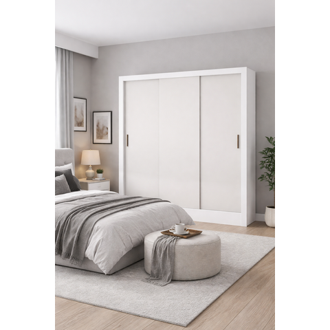 Guarda Roupa 3 Portas 3 Gavetas Sapphire -grand Line