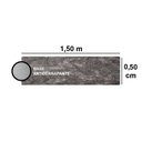 Ver imagem 3 de Passadeira Pratatêxtil 0,50m X 1,50m Antiderrapante.:Cinza Escuro