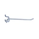 Ver imagem 1 de Suporte Gancho para Painel Perfurado Eucatex 10cm - Kit com 50 Pcs