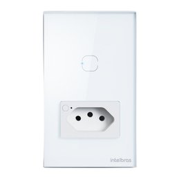 Tomada Inteligente Wi-fi Ets 2001 Branco - 1