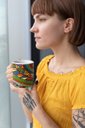 Ver imagem 3 de Caneca ECF Abastrato Inca Branca Porcelana 325ml
