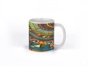 Ver imagem 1 de Caneca ECF Abastrato Inca Branca Porcelana 325ml