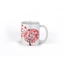 Ver imagem 1 de Caneca ECF Árvore do Amor Branca Porcelana 325ml