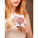 Ver imagem 2 de Caneca ECF Árvore do Amor Branca Porcelana 325ml