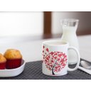 Ver imagem 3 de Caneca ECF Árvore do Amor Branca Porcelana 325ml