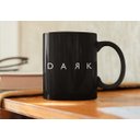 Ver imagem 2 de Caneca ECF Dark Preta Porcelana 325ml