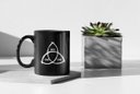 Ver imagem 3 de Caneca ECF Dark Preta Porcelana 325ml