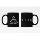 Ver imagem 1 de Caneca ECF Dark Preta Porcelana 325ml