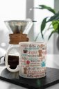 Ver imagem 4 de Caneca ECF Estampa de Café Branca Porcelana 325ml