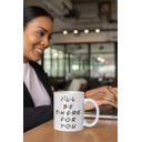 Ver imagem 2 de Caneca ECF ILL Be There For You Branca Porcelana 325ml