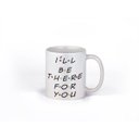 Ver imagem 1 de Caneca ECF ILL Be There For You Branca Porcelana 325ml