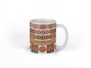 Ver imagem 1 de Caneca ECF Abstrato Arabescos Branca Porcelana 325ml