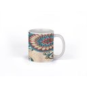 Ver imagem 1 de Caneca ECF Mandalas Branca Porcelana 325ml