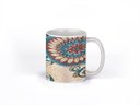 Ver imagem 1 de Caneca ECF Mandalas Branca Porcelana 325ml